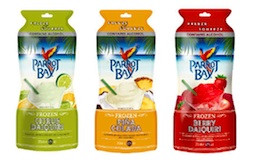 Parrot Bay ‘freeze-and-squeeze’ cocktail