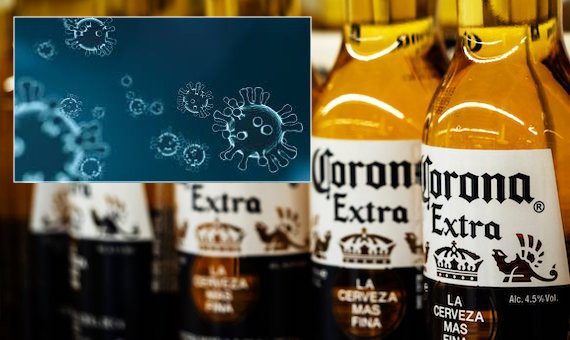 coronavirus corona beer sales