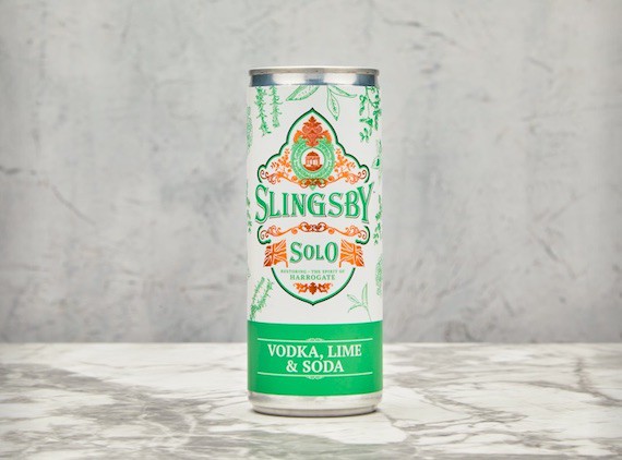 Slingsby solo vodka can