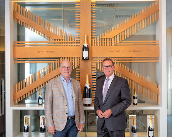 Eric Heerema and Richard Carter the new CEO of Nyetimber