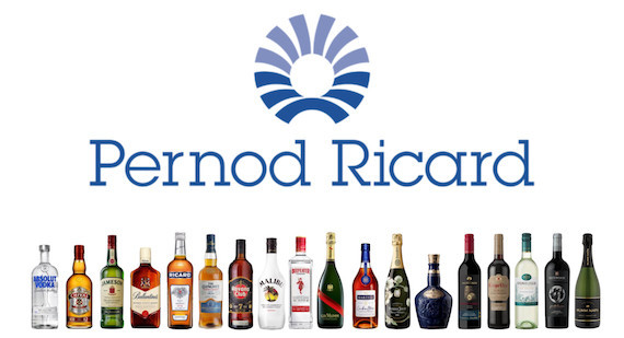 Pernod Ricard portfolio and logo