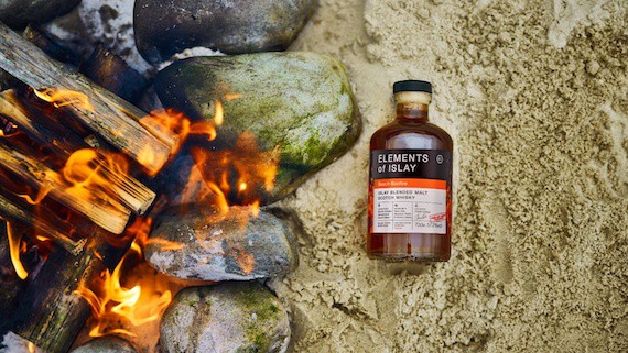 Elements of Islay Beach Bonfire