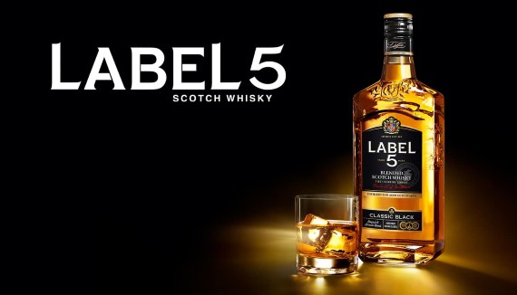 label 5 whisky