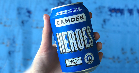 camden town brewery nhs thank you beer