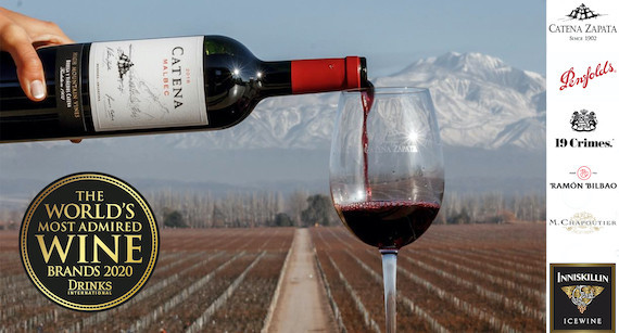 catena zapata the world's most admired wine brands
